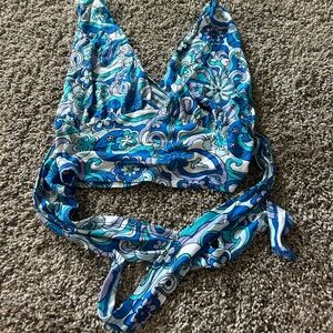 Pacsun Wrap Crop Top